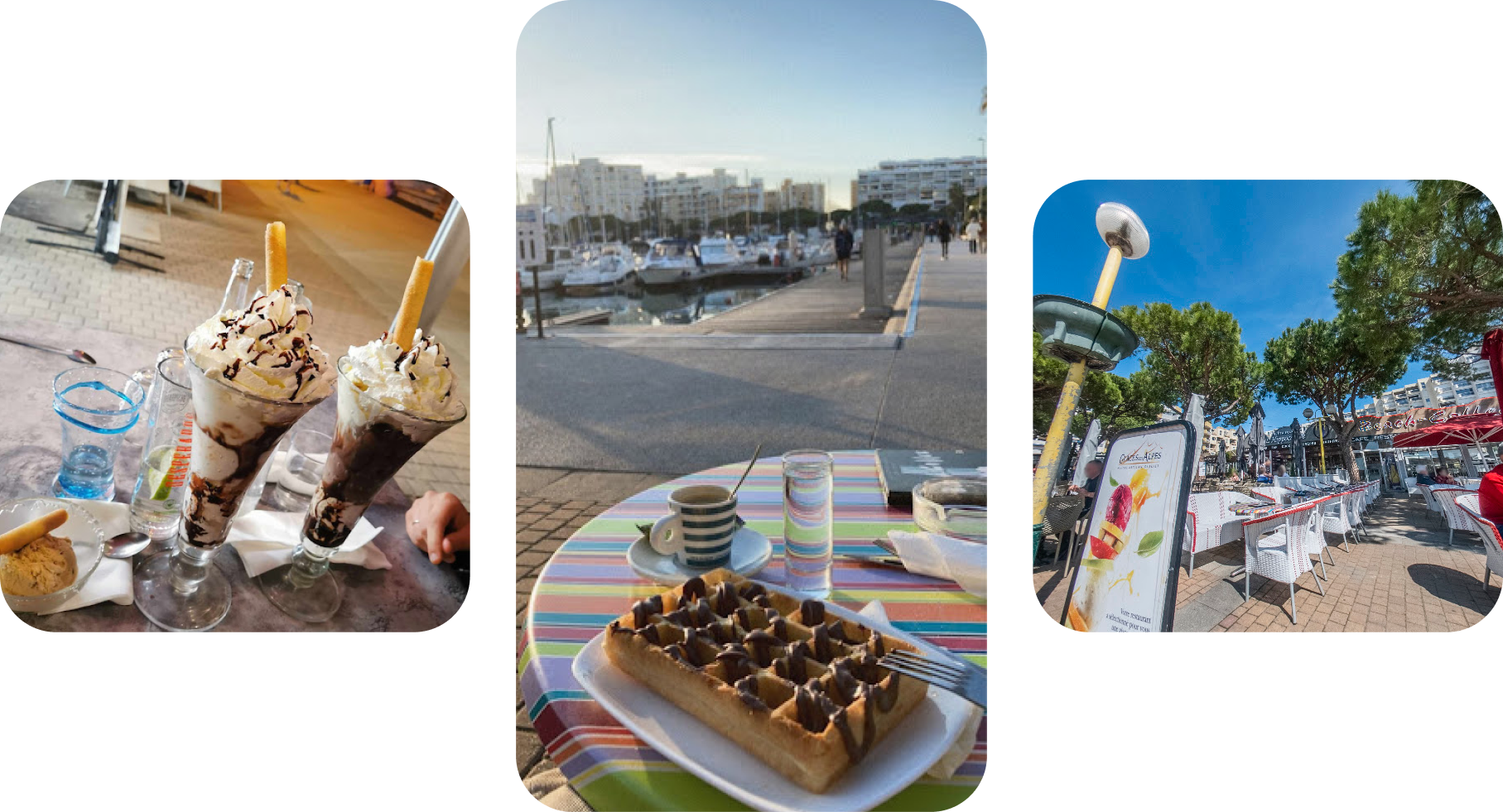 l'Espace détente - Beach Coffee - restaurant MAUGUIO - beach club carnon - Restaurant port Carnon